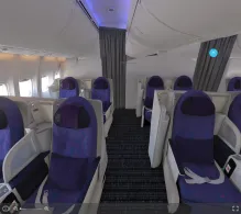 Air China Boeing 747-8 seat maps 360 panorama view