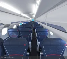Endeavor Air Bombardier CRJ900 V.1 seat maps 360 panorama view