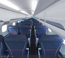 Endeavor Air Bombardier CRJ900 V.1 seat maps 360 panorama view