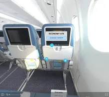 Air Caraibes Atlantique Airbus A330-300 seat maps 360 panorama view
