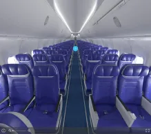Southwest Airlines Boeing 737 MAX 8 V.2 seat maps 360 panorama view