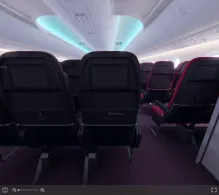 Virgin Atlantic Boeing 787-9 seat maps 360 panorama view