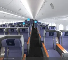 Lufthansa Boeing 787-9 Allegris seat maps 360 panorama view