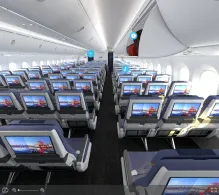 Lufthansa Boeing 787-9 Allegris seat maps 360 panorama view