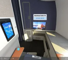 Lufthansa Boeing 787-9 Allegris seat maps 360 panorama view