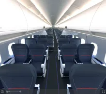 Delta Boeing 717-200 V.2 seat maps 360 panorama view