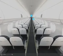 Delta Embraer E175 V.1 seat maps 360 panorama view