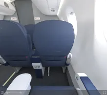 Delta Embraer E175 V.1 seat maps 360 panorama view
