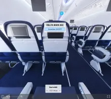 Delta Boeing 737-900 ER V.1 seat maps 360 panorama view