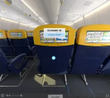 Buzz Boeing 737-700 seat maps 360 panorama view