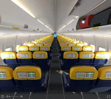 Buzz Boeing 737-700 seat maps 360 panorama view