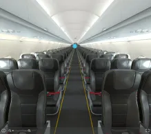Pegasus Airlines Airbus A320-200 V.2 seat maps 360 panorama view