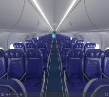 Southwest Airlines Boeing 737-800 V.2 seat maps 360 panorama view