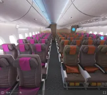 Emirates Airbus A380-800 V.4 seat maps 360 panorama view
