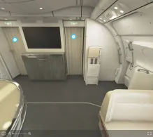 Emirates Airbus A380-800 V.4 seat maps 360 panorama view