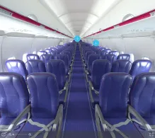 Wizz Air Airbus A321-200 seat maps 360 panorama view
