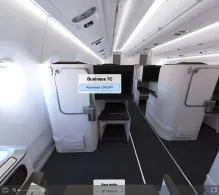 Iberia Airbus A350-900 V.1 seat maps 360 panorama view
