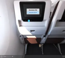 Iberia Airbus A350-900 V.1 seat maps 360 panorama view