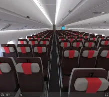 Iberia Airbus A350-900 V.1 seat maps 360 panorama view