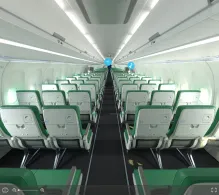 Transavia Airbus A321neo seat maps 360 panorama view