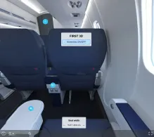 SkyWest Airlines Bombardier CRJ900 V.2 DL seat maps 360 panorama view