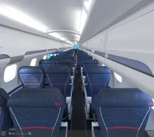 SkyWest Airlines Bombardier CRJ900 V.2 DL seat maps 360 panorama view