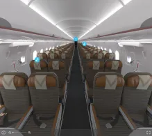 Etihad Airways Airbus A320-200 V.2 seat maps 360 panorama view