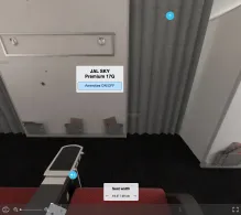 Japan Airlines - JAL Boeing 787-9 V.1 seat maps 360 panorama view