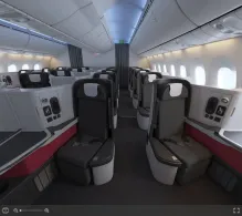 Avianca Boeing 787-8 seat maps 360 panorama view