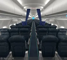 Iberojet Airbus A320-200 seat maps 360 panorama view
