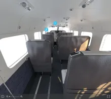 Azul Conecta Cessna 208B Grand Caravan seat maps 360 panorama view