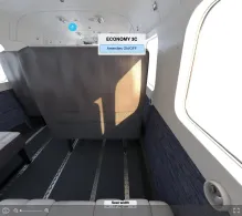 Azul Conecta Cessna 208B Grand Caravan seat maps 360 panorama view