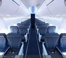 Delta Boeing 737-800 seat maps 360 panorama view