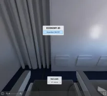 Pegasus Airlines Boeing 737-800 seat maps 360 panorama view