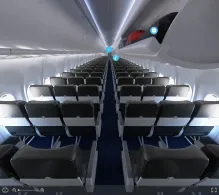 Pegasus Airlines Boeing 737-800 seat maps 360 panorama view