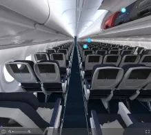 Delta Airbus A330-300 seat maps 360 panorama view