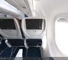 Delta Airbus A330-300 seat maps 360 panorama view