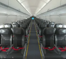 Pegasus Airlines Airbus A321neo seat maps 360 panorama view