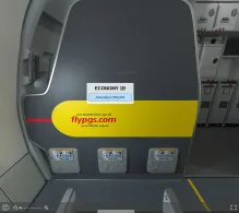 Pegasus Airlines Airbus A321neo seat maps 360 panorama view