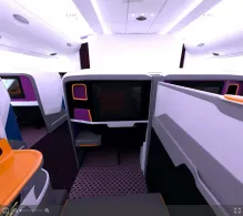 Singapore Airlines Airbus A380-800 seat maps 360 panorama view