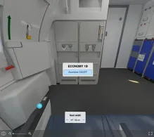 Cebu Pacific Air Airbus A320neo V.2 seat maps 360 panorama view