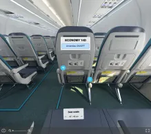 Cebu Pacific Air Airbus A320neo V.2 seat maps 360 panorama view