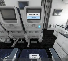 Air China Boeing 787-9 seat maps 360 panorama view
