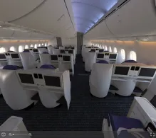 Air China Boeing 787-9 seat maps 360 panorama view