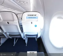 Norwegian Air Shuttle Boeing 737-800 V.1 seat maps 360 panorama view