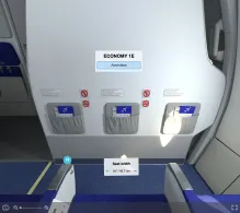 IndiGo Airbus A321neo V.2 seat maps 360 panorama view