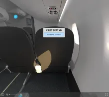 Republic Airways Embraer E170 V.1 UA seat maps 360 panorama view