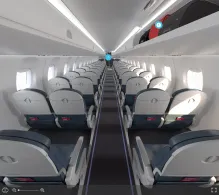 Delta Embraer E175 V.2 seat maps 360 panorama view