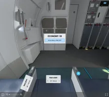 Cebu Pacific Air Airbus A320neo V.1 seat maps 360 panorama view