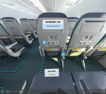 Cebu Pacific Air Airbus A320neo V.1 seat maps 360 panorama view